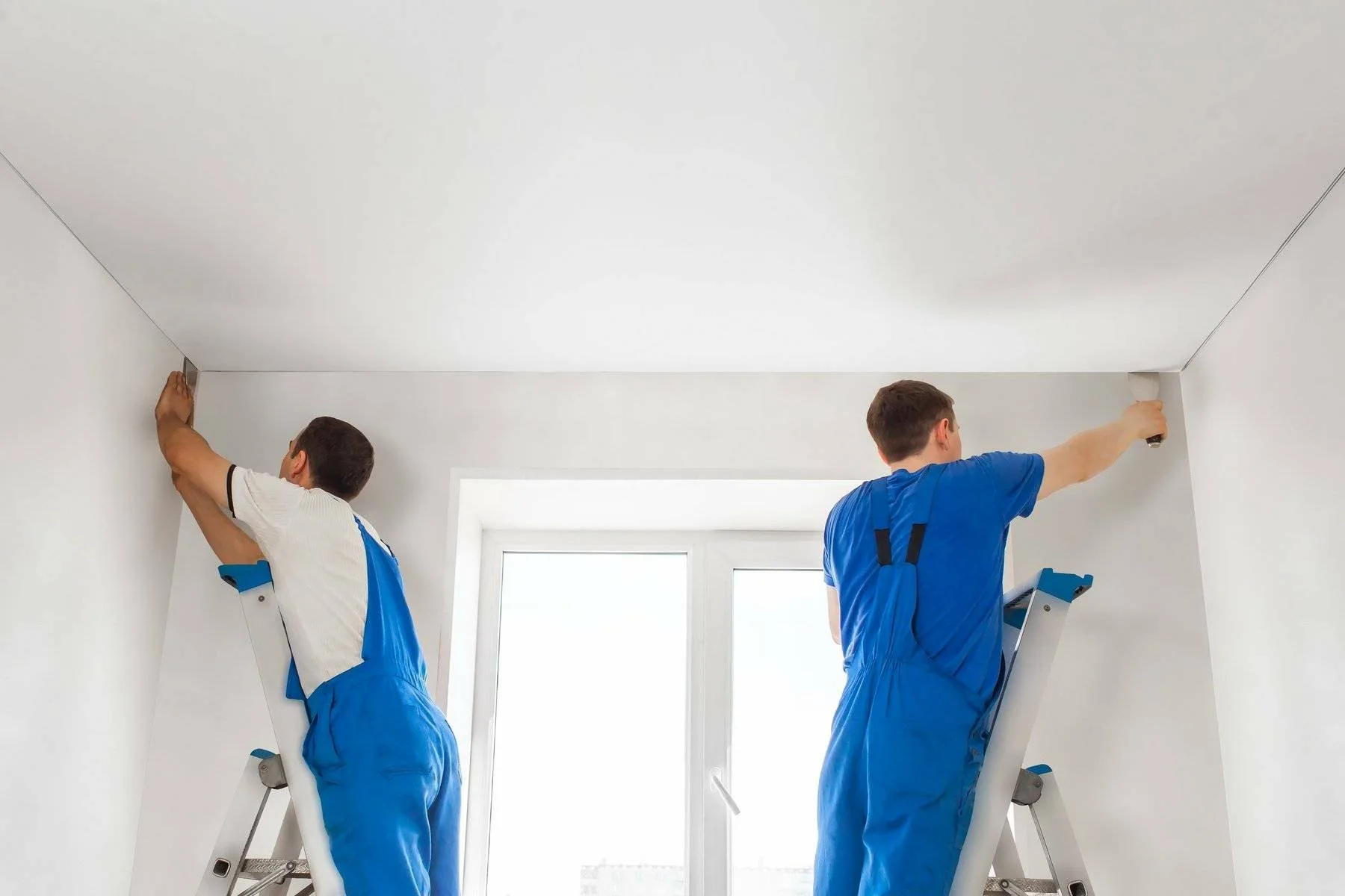 Ceiling patch and painting project in Glenmore Park